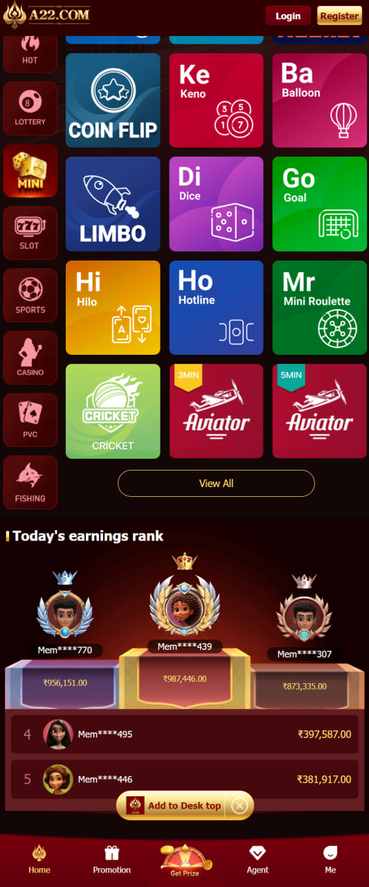 The third image of the app ，Online betting platform with the best betting games with highest cash rewards